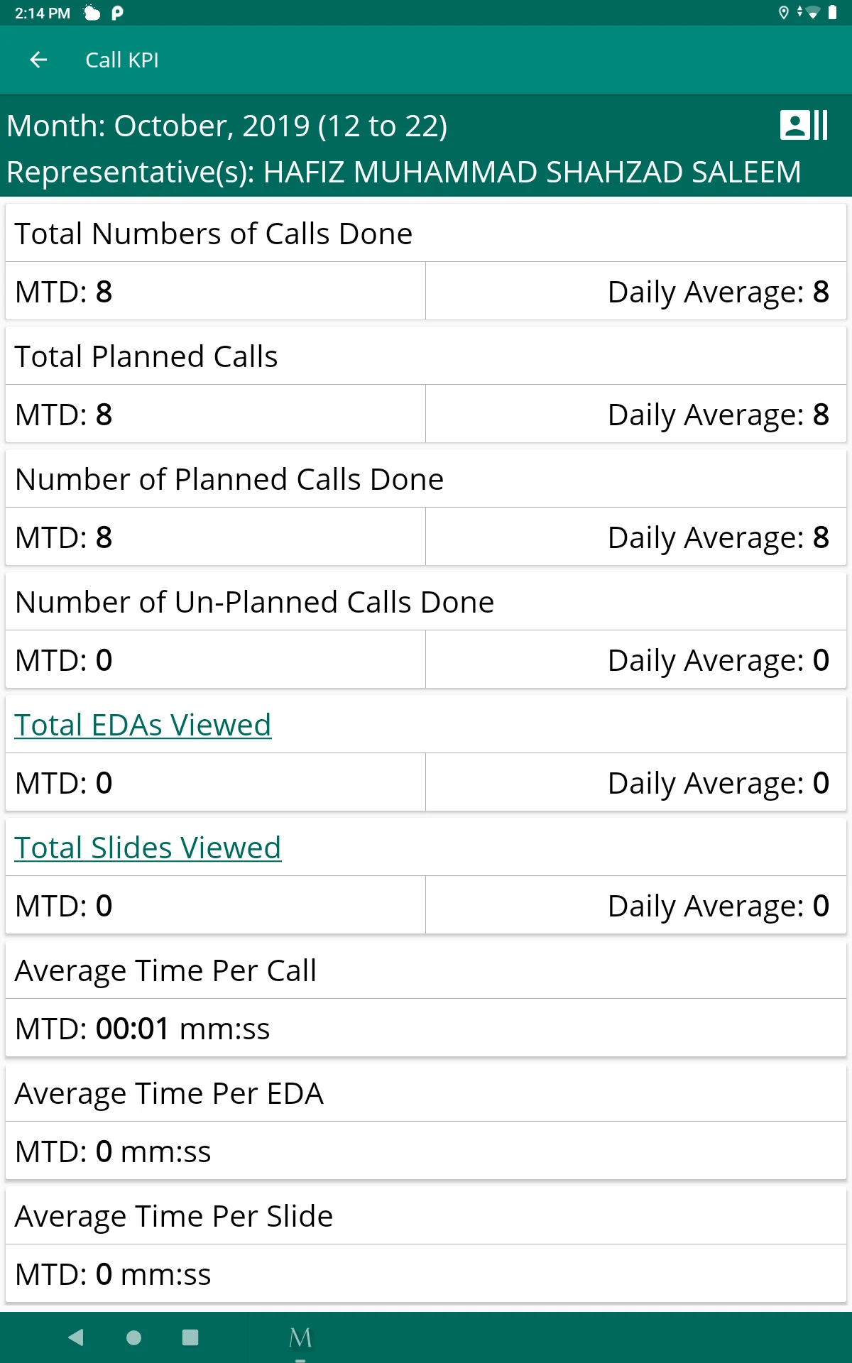 MREP screenshot